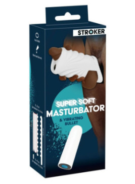 Super Soft Masturbator & Vibrating Bullet
